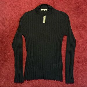 Madewell Charcoal Knit Sweater NEW WITH TAGS